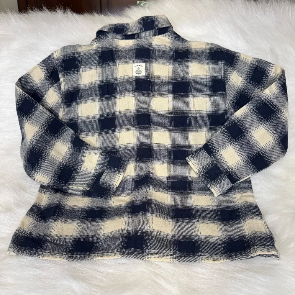 Zara Kids Plaid Shirt - Black and Cream - Picture 5 of 5
